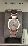 Buy Shop Burberry Heritage Rose Gold Dial Rose Gold Steel Strap Watch for Women - BU9215 USA Online
