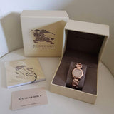 Buy Shop Burberry Heritage Rose Gold Dial Rose Gold Steel Strap Watch for Women - BU9215 USA Online