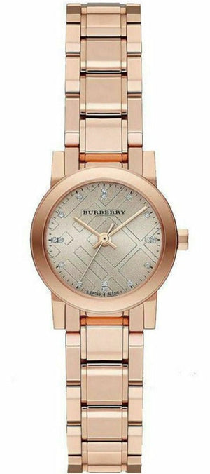 Buy Shop Burberry Heritage Rose Gold Dial Rose Gold Steel Strap Watch for Women - BU9215 USA Online