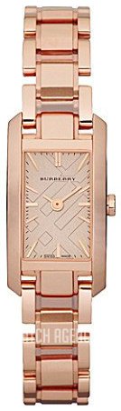 Buy Shop Burberry Heritage Rose Gold Dial Rose Gold Steel Strap Watch For Women - BU9602 USA Online
