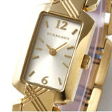 Buy Shop Burberry Heritage Silver Dial Brown Leather Strap Watch for Women - BU4213 USA Online