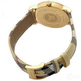 Buy Shop Burberry Heritage Silver Dial Leather Strap Watch for Women - BU1398 USA Online