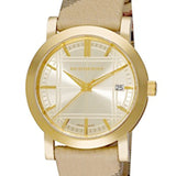 Buy Shop Burberry Heritage Silver Dial Leather Strap Watch for Women - BU1398 USA Online