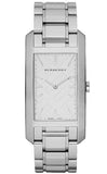Buy Shop Burberry Heritage Silver Dial Silver Steel Strap Watch For Women - BU9400 USA Online