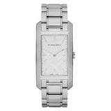 Buy Shop Burberry Heritage Silver Dial Silver Steel Strap Watch For Women - BU9400 USA Online