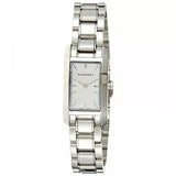 Buy Shop Burberry Heritage Silver Dial Silver Steel Strap Watch For Women - BU9500 USA Online