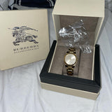 Buy Shop Burberry Heritage Silver Dial Two Tone Steel Strap Watch for Women - BU1857 USA Online