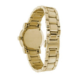 Buy Shop Burberry Heritage White Dial Gold Steel Strap Watch for Women - BU9203 USA Online