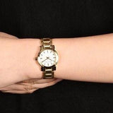 Buy Shop Burberry Heritage White Dial Gold Steel Strap Watch for Women - BU9203 USA Online