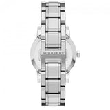 Buy Shop Burberry The City Pink Dial Silver Steel Strap Watch for Women - BU9124 USA Online