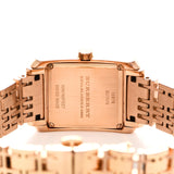 Buy Shop Burberry Nova Check Quartz Rose Gold Dial Rose Gold Steel Strap Watch for Women - BU1578 USA Online