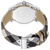 Buy Shop Burberry The City White Dial Brown Leather Strap Watch for Women - BU9113 USA Online