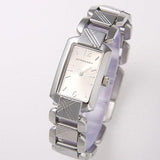 Buy Shop Burberry Signature Silver Dial Silver Steel Strap Watch for Women - BU4212 USA Online