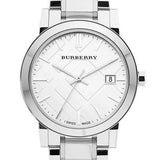 Buy Shop Burberry The City Silver Dial Silver Steel Strap Watch for Women - BU9000 USA Online