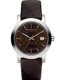 Buy Shop Burberry Smoked Brown Dial Brown Leather Strap Watch for Women - BU1775 USA Online
