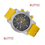 Buy Shop Burberry Sport Chronograph Grey Dial Yellow Rubber Strap Watch for Men - BU7712 USA Online