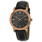 Buy Shop Burberry The City Brown Dial Brown Leather Strap Watch for Men - BU9013 USA Online