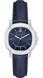 Buy Shop Burberry The Britain Blue Dial Blue Leather Strap Watch for Women - BBY1716 USA Online