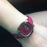 Buy Shop Burberry The Britain Pink Dial Pink Leather Strap Watch for Women - BBY1715 USA Online