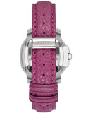 Buy Shop Burberry The Britain Pink Dial Pink Leather Strap Watch for Women - BBY1715 USA Online