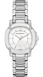 Buy Shop Burberry The Britain Silver Dial Silver Steel Strap Watch for Women - BBY1703 USA Online