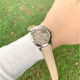 Buy Shop Burberry The City Beige Dial Beige Leather Strap Watch for Women - BU9107 USA Online