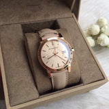Buy Shop Burberry The City Beige Dial Beige Leather Strap Watch for Women - BU9109 USA Online