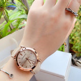 Buy Shop Burberry The City Beige Dial Beige Leather Strap Watch for Women - BU9109 USA Online