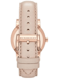 Buy Shop Burberry The City Beige Dial Beige Leather Strap Watch for Women - BU9109 USA Online