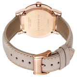 Buy Shop Burberry The City Beige Dial Beige Leather Strap Watch for Women - BU9109 USA Online