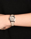 Buy Shop Burberry The City Beige Dial Beige Leather Strap Watch for Women - BU9207 USA Online