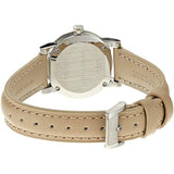Buy Shop Burberry The City Beige Dial Beige Leather Strap Watch for Women - BU9207 USA Online