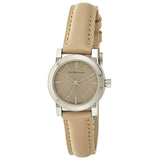 Buy Shop Burberry The City Beige Dial Beige Leather Strap Watch for Women - BU9207 USA Online