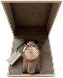 Buy Shop Burberry The City Beige Dial Brown Leather Strap Watch for Women - BU9014 USA Online
