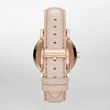 Buy Shop Burberry The City Beige Dial Brown Leather Strap Watch for Women - BU9014 USA Online