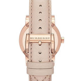 Buy Shop Burberry The City Beige Dial Brown Leather Strap Watch for Women - BU9014 USA Online