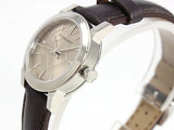 Buy Shop Burberry The City Beige Dial Brown Leather Strap Watch for Women - BU9208 USA Online
