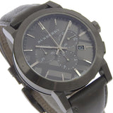 Buy Shop Burberry The City Black Dial Black Leather Strap Watch for Men - BU9364 USA Online
