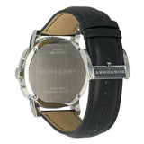 Buy Shop Burberry The City Black Dial Black Leather Strap Watch for Men - BU9382 USA Online