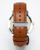 Buy Shop Burberry The City Black Dial Brown Leather Strap Watch for Men - BU9905 USA Online