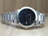 Buy Shop Burberry The City Black Dial Silver Stainless Steel Strap Watch for Women - BU9001 USA Online