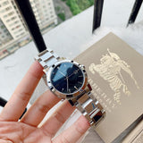 Buy Shop Burberry The City Black Dial Silver Stainless Steel Strap Watch for Women - BU9001 USA Online