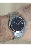 Buy Shop Burberry The City Black Dial Silver Stainless Steel Strap Watch for Women - BU9001 USA Online