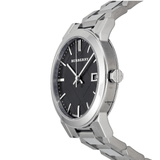 Buy Shop Burberry The City Black Dial Silver Stainless Steel Strap Watch for Women - BU9001 USA Online