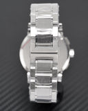 Buy Shop Burberry The City Black Dial Silver Steel Strap Watch for Men - BU9351 USA Online