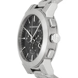 Buy Shop Burberry The City Black Dial Silver Steel Strap Watch for Men - BU9351 USA Online