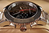 Buy Shop Burberry The City Black Dial Silver Steel Strap Watch for Men - BU9380 USA Online