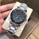 Buy Shop Burberry The City Black Dial Silver Steel Strap Watch for Men - BU9380 USA Online