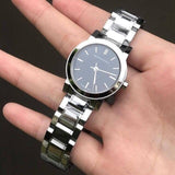 Buy Shop Burberry The City Black Dial Silver Steel Strap Watch for Women - BU9201 USA Online