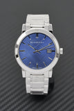 Buy Shop Burberry The City Blue Dial Silver Steel Strap Watch for Men - BU9031 USA Online